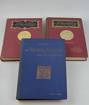 La storia di Venezia nella vita privata. IV edizione in parte rifatta.