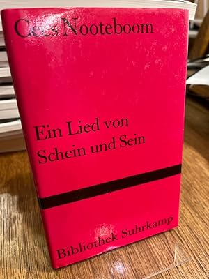 Ein Lied von Schein und Sein. (= Bibliothek Suhrkamp Band 1024). Aus dem Niederländischen von Hel...