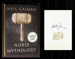 Imagen del vendedor de Norse Mythology (Signed by Neil Gaiman) a la venta por Bookcharmed Books IOBA