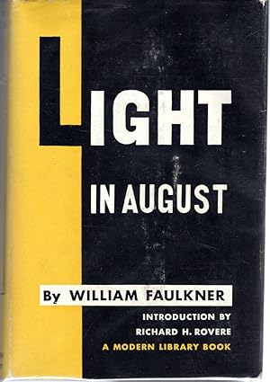 Imagen del vendedor de Light in August a la venta por Dorley House Books, Inc.