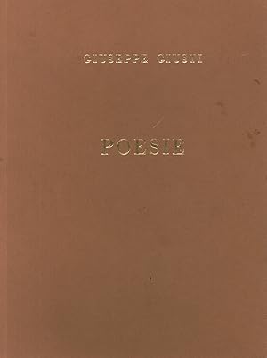 Seller image for Poesie di Giuseppe Giusti for sale by Di Mano in Mano Soc. Coop