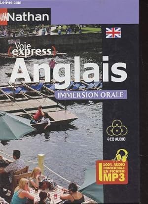 Bild des Verkufers fr Anglais, immersion orale - "Voie (express)" zum Verkauf von Le-Livre