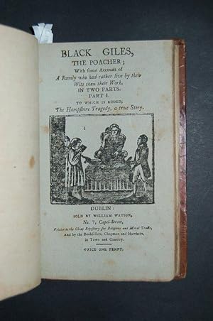 Black Giles, The Poacher; With some Account of a Family who had rather live by their Wits than th...