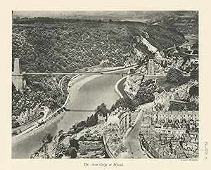 Seller image for The Avon Gorge at Bristol for sale by Antiqua Print Gallery