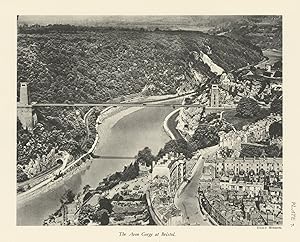 Imagen del vendedor de The Avon Gorge at Bristol a la venta por Antiqua Print Gallery