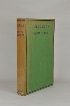 Seller image for Billiards. for sale by Forest Books, ABA-ILAB