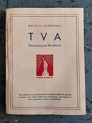 Seller image for TVA - Democracy on the March for sale by Versandantiquariat Cornelius Lange