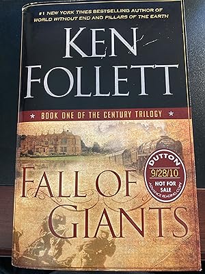 Fall of Giants, ("Century Trilogy" #1), Advance Reading Copy, First Edition, New