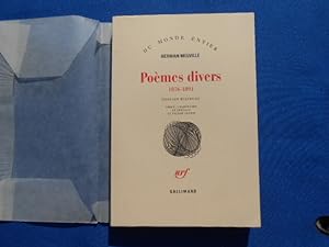 Poèmes divers 1876-1891