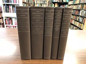 Bild des Verkufers fr The Expositor's Greek Testament. 5 Volume Set Complete (Matthew - Revelation) zum Verkauf von The Bookseller