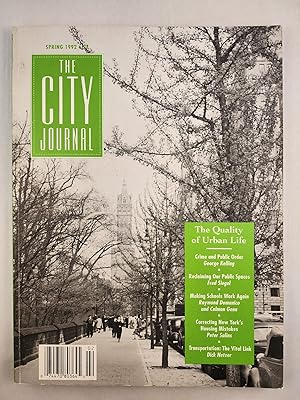 Image du vendeur pour The City Journal Spring 1992 Volume 2, Number 2 mis en vente par WellRead Books A.B.A.A.