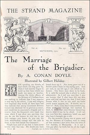 Imagen del vendedor de The Marriage of the Brigadier, by A. Conan Doyle. An uncommon original article from The Strand Magazine, 1910. a la venta por Cosmo Books