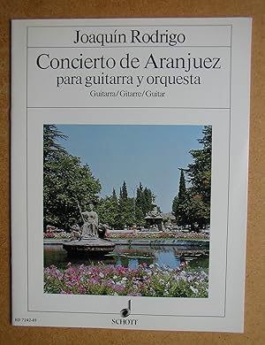 Image du vendeur pour Concierto de Aranjuez para Guitarra y Orquesta. mis en vente par N. G. Lawrie Books