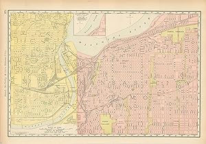 Immagine del venditore per McNally's 1902 Map of Kansas City venduto da Art Source International Inc.