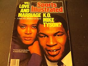 Sports Illustrated Jun 13 1988 Mike Tyson Love and Marriage