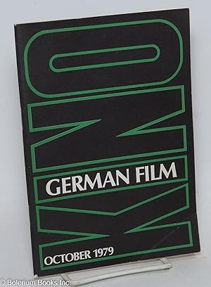 Seller image for Kino: German Film; #1, Oct. 1979: Lotte Eisner for sale by Bolerium Books Inc.