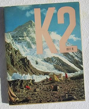 K2 8611m 8611 -- The Photo Album for K2 THE SAVAGE MOUNTAIN -- 1954 First Edition -- SIGNED by De...