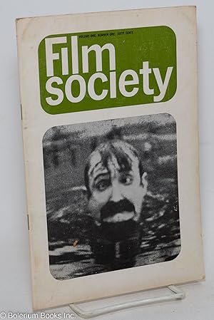 Imagen del vendedor de Film Society: vol. 1, #1 a la venta por Bolerium Books Inc.