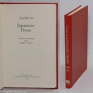 Seller image for Guide to Japanese Prose for sale by Bolerium Books Inc.