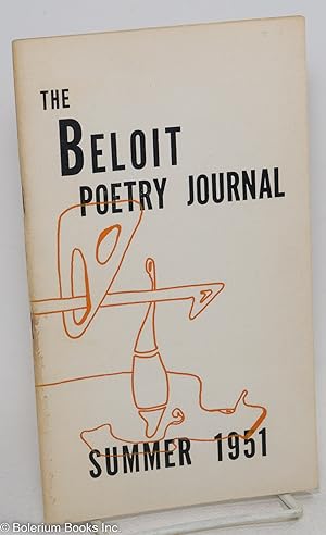 Image du vendeur pour The Beloit Poetry Journal: vol. 1, #4, Summer 1951 mis en vente par Bolerium Books Inc.
