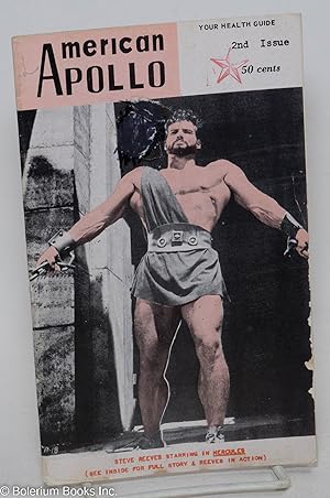 American Apollo: your health guide; #2: Steve Reeves as Hercules