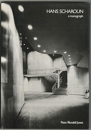 Bild des Verkufers fr Hans Scharoun. A Monograph. zum Verkauf von Antiquariat Burgverlag