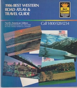 Best Western Road Atlas & Travel Guide. 1986. North American Edition.