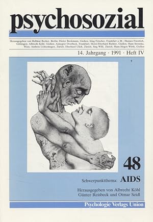 Bild des Verkufers fr psychosozial Nr. 48: AIDS. 14. Jahrgang, Heft IV. zum Verkauf von Fundus-Online GbR Borkert Schwarz Zerfa