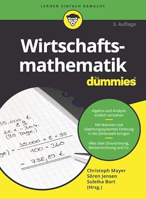 Imagen del vendedor de Wirtschaftsmathematik Fr Dummies -Language: german a la venta por GreatBookPrices