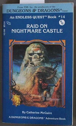 Imagen del vendedor de Raid On Nightmare Castle (Endless Quest Book #14 / A Dungeons & Dragons Adventure Book - choice your adventures Book a la venta por Comic World