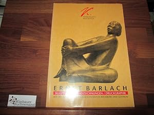 Image du vendeur pour Ernst Barlach. Skulpturen/Handzeichnungen / Druckgraphik aus den Bestnden der Barlach Museen in Ratzeburg und Gstrow mis en vente par Antiquariat im Kaiserviertel | Wimbauer Buchversand