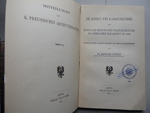 Die Königs- und Kaiserurkunden der Königlich Preussischen Staatsarchive und des Königlichen Hausa...