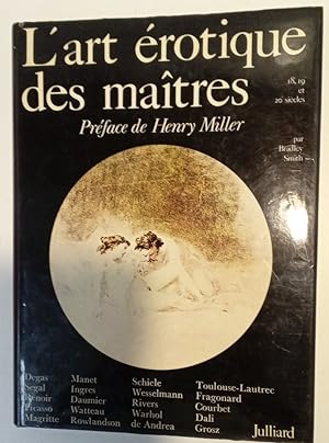 Seller image for L'Art rotique des Matres. 18, 19 et 20 Sicles. for sale by Plurabelle Books Ltd