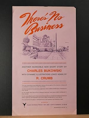 Seller image for There's No Business (Broadside / Flyer #12) for sale by Tree Frog Fine Books and Graphic Arts