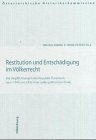 Bild des Verkufers fr Restitution und Entschdigung im Vlkerrecht - die Verpflichtungen der Republik sterreich nach 1945 im Lichte ihrer auenpolitischen Praxis. sterreichische Historikerkommission, Vermgensentzug whrend der NS-Zeit sowie Rckstellungen und Entschdigungen seit 1945 in sterreich ; Bd. 6; .Verffentlichungen der sterreichischen Historikerkommission. zum Verkauf von Antiquariat Buchseite