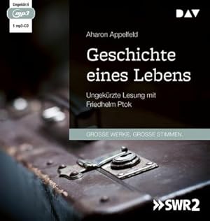 Bild des Verkufers fr Geschichte eines Lebens : Ungekrzte Lesung mit Friedhelm Ptok (1 mp3-CD) zum Verkauf von AHA-BUCH GmbH