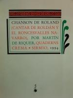 Imagen del vendedor de CHANSON DE ROLAND CANTAR DE ROLDN Y EL RONCESVALLES NAVARRO a la venta por Librovicios