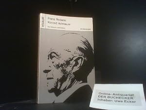Bild des Verkufers fr Konrad Adenauer : Der Mensch u. Politiker. Knaur Taschenbcher ; 31 zum Verkauf von Der Buchecker