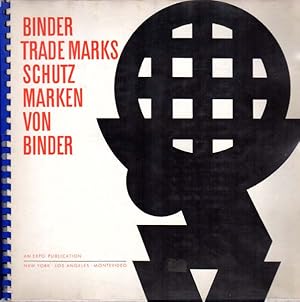 Bild des Verkufers fr Binder Trade Marks. Marken von Binder. zum Verkauf von Antiquariat Querido - Frank Hermann