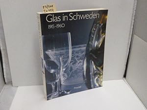 Imagen del vendedor de Glas in Schweden : 1915 - 1960 ; [anlssl. d. Ausstellung im Kunstmuseum Dsseldorf, 19.10.1986 - 18.1.1987 ; Museum Bellerive Zrich, 4.3. - 26.4.1987 ; Nationalmuseum Stockholm, Sommer 1987]. hrsg. von Helmut Ricke u. Ulrich Gronert. Mit Beitr. von Jan Erik Anderbjrk . a la venta por Schuebula