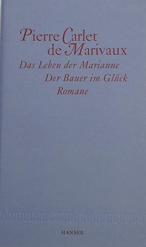 Das Leben der Marianne, Der Bauer im Glück