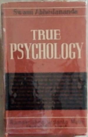 Bild des Verkufers fr True Psychology (Abhedananda Memorial Series,2) zum Verkauf von Chapter 1