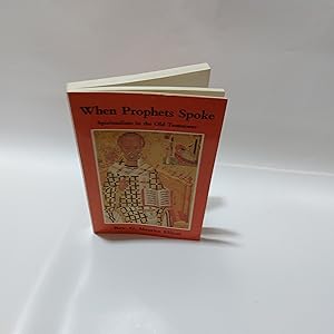 Immagine del venditore per When Prophets Spoke Spiritualism In The Old Testament venduto da Cambridge Rare Books
