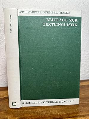 Beiträge zur Textlinguistik.