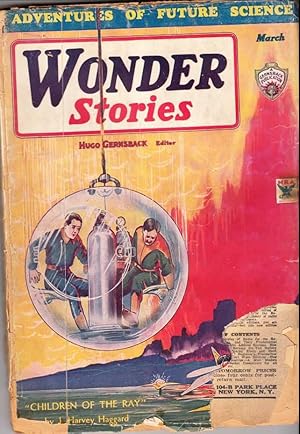 Seller image for Wonder Stories . Vol. 5, No. 8 March, 1934 for sale by Archer's Used and Rare Books, Inc.