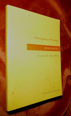 Seller image for PHILOSOPHICAL WRITINGS - A Selection for sale by Portman Rare Books