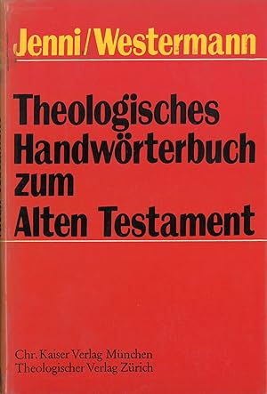 Imagen del vendedor de Theologisches Handwrterbuch zum Alten Testament. Band 1. a la venta por Kutub Ltd