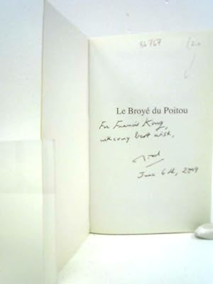 Bild des Verkufers fr Le Broy du Poitou zum Verkauf von World of Rare Books