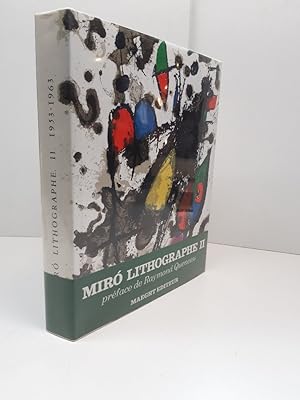Joan Miró. Lithographe II (von 6) 1953 - 1963. Préface de Raymond Queneau.