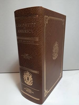 Immagine del venditore per Lafayette in America, 1777-1783, Signed by Author Leather Bound with Silk Ribbon Bookmark venduto da Hammonds Antiques & Books